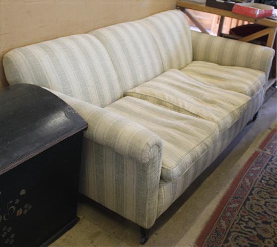 Upholstered 3 seat sofa